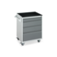 Salesbridges Workshop Trolley with 4 Drawers | Lockable Tool Trolley 200kg Load