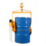 Salesbridges Vertical  210 L Steel Drum Lifter With Chain Loop