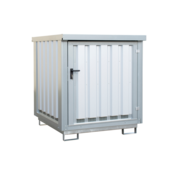 Hazardous Materials Depot GD-E | Galvanized Drum & IBC Storage Cabinet