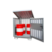 Hazardous Materials Depot GD-E | Galvanized Drum & IBC Storage Cabinet