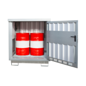 Hazardous Materials Depot GD-E | Galvanized Drum & IBC Storage Cabinet
