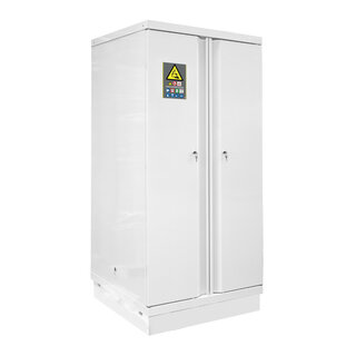 90-Minute Fire-Resistant Lithium-Ion Battery Storage & Charging Cabinet (2 Doors), 2080 × 905 × 903 mm