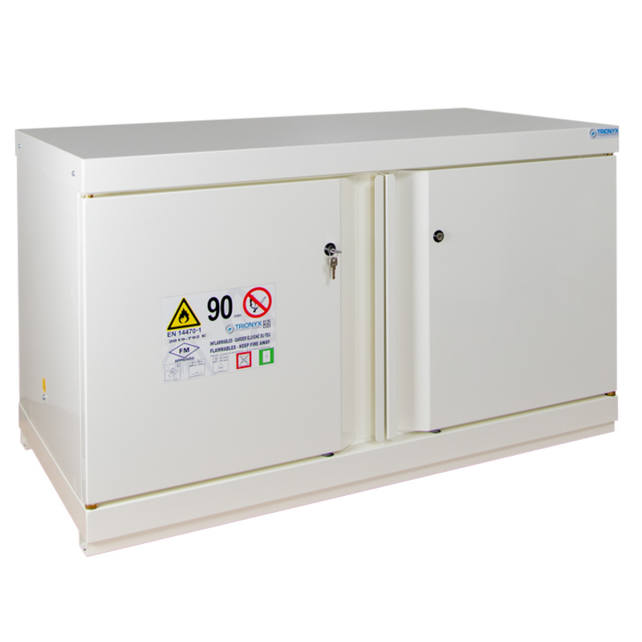 2- Door Underbench Multi-Hazard Safety Cabinet – 90 Minutes Fire Resistance