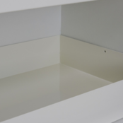 2-Door Working Cover Safety Cabinet Counter Height | Fire Rated 90 Minutes