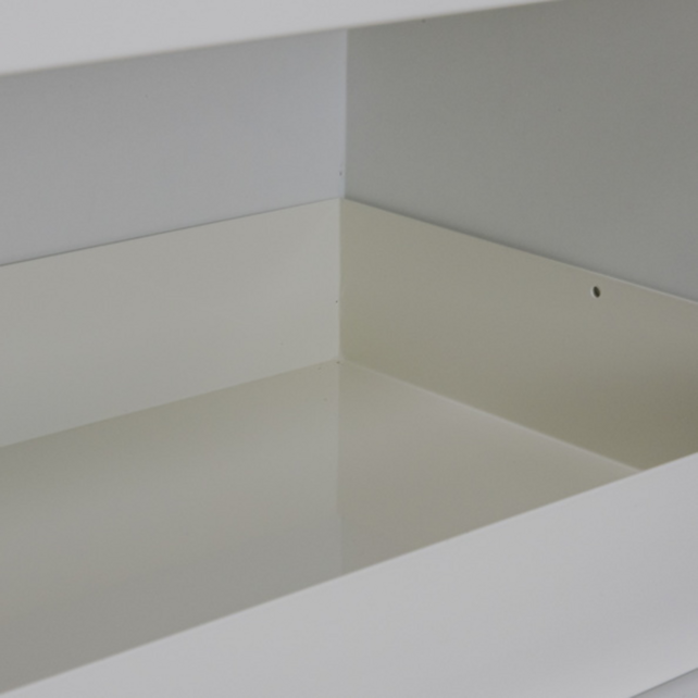 2-Door Working Cover Safety Cabinet Counter Height | Fire Rated 90 Minutes