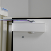 2-Door Working Cover Safety Cabinet Counter Height | Fire Rated 90 Minutes