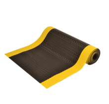 Switchboard Matting™ Diamond Class 2 Insulated Mats Electrical Safety Black/Yellow