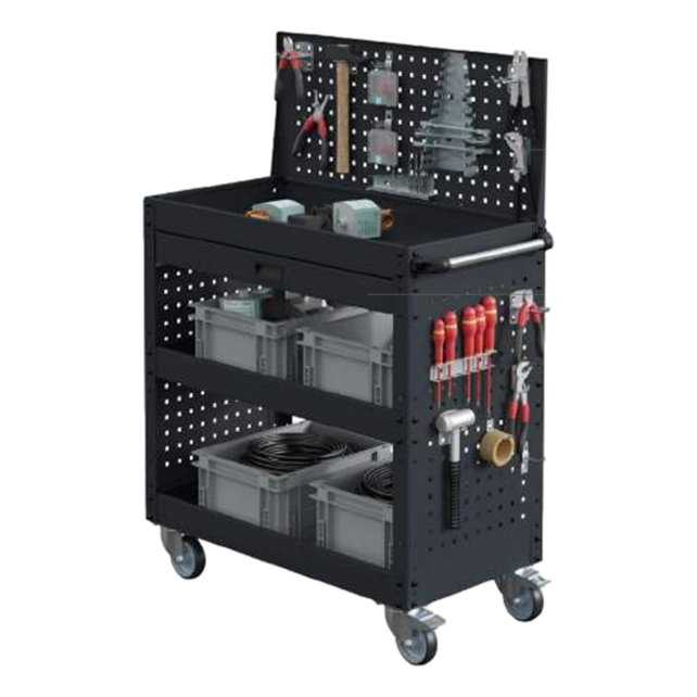 Industrial Carts  848 mm x 446 mm  x 900 mm  For Logistics and Material Handling (KART Series)