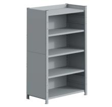 ESD Shelving Unit (Anti-Static) H 2010 -  Starter Section With Side and Bottom Panels