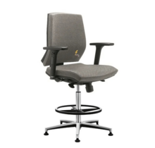 Ergonomic ESD -Certified Seating - With Footrest & Armrests