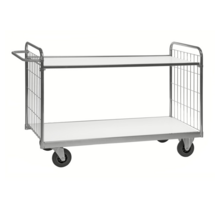 Flexible Shelf Trolley for order picking, 2 Shelves 300 kg Capacity