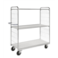salesbridges Flexible Shelf Trolley for order picking, 3 Shelves 300 kg Capacity