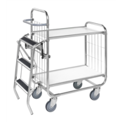 Serie 8000 Industrial 2-Shelf Trolley 250 kg