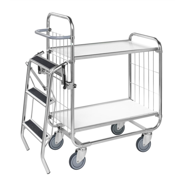 Serie 8000 Industrial 2-Shelf Trolley 250 kg