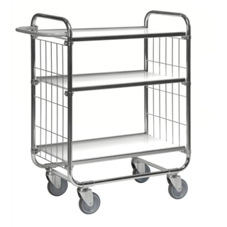 Serie 8000 Industrial 3-Shelf Trolley 250 kg