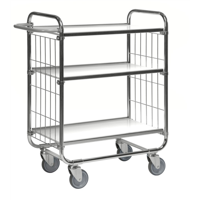 Serie 8000 Industrial 3-Shelf Trolley 250 kg