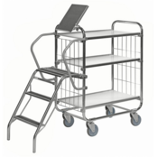 Serie 8000 Industrial 3-Shelf Trolley 250 kg