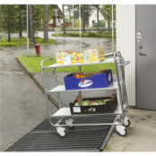 Serie 8000 Industrial 3-Shelf Trolley 250 kg