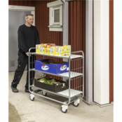 Serie 8000 Industrial 3-Shelf Trolley 250 kg