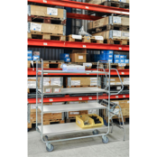 Serie 8000 Industrial 4-Shelf Trolley 250 kg