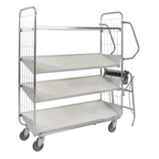 Serie 8000 Industrial 4-Shelf Trolley 250 kg