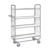 Serie 8000 Industrial 4-Shelf Trolley 250 kg