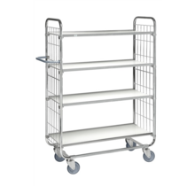 Serie 8000 Industrial 4-Shelf Trolley 250 kg