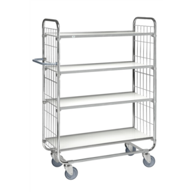 Serie 8000 Industrial 4-Shelf Trolley 250 kg