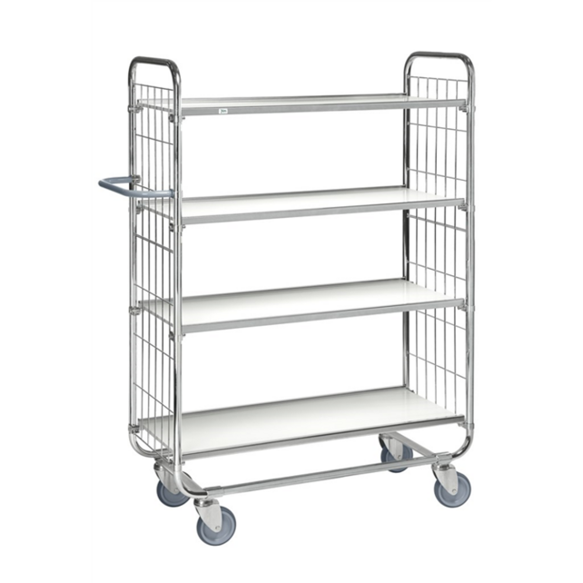 Serie 8000 Industrial 4-Shelf Trolley 250 kg
