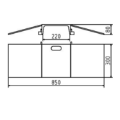 Heavy-Duty 40 Ton Hose and Cable Bridge with Galvanized Steel Construction