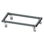 Computer Cabinet Flatscreen Grey – Industrial, Lockable 3-Compartment Cabinet with 20" Monitor Capacity