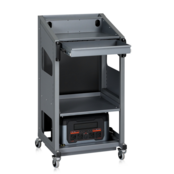 IT Trolley Power Pack Basic – Mobile 230V workstation with 2400Wh LMFP battery (8-hour shift)