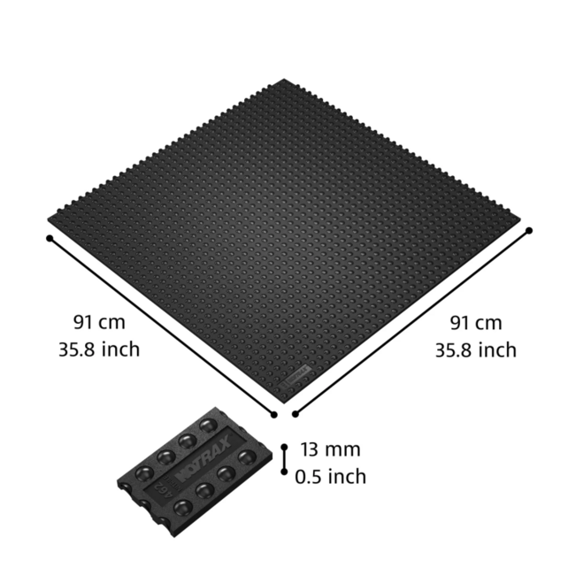 Skywalker HD™ Nitrile 13mm Modular Rubber Mat | Heavy Duty Anti-Fatigue Tile