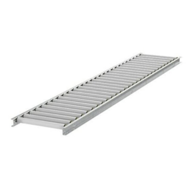 Gravity Box Roller Conveyor Set 3000x500 mm (Plastic Rollers) incl. Adjustable Support Leg 651–959 mm