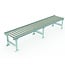 Salesbridges Gravity box roller conveyor 3000x500 mm (steel rollers) with adjustable leg supports 651–959 mm