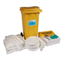 Oil-Only Spill Kit  120L – Premium Mobile Yellow Bin