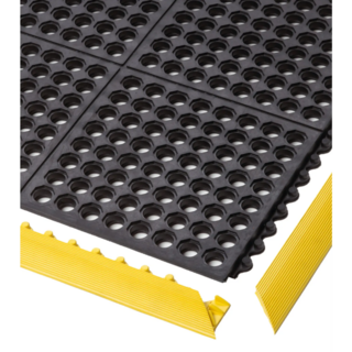Cushion Ease™ Nitrile  Modular Mats Black
