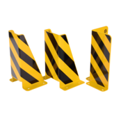 Crash Protection Guard 5mm Steel U-Profile for Racks H40cm