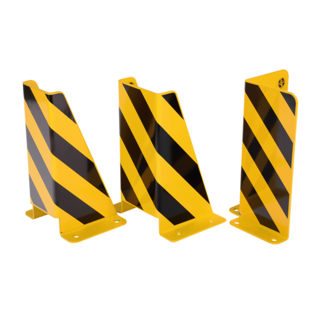 Crash Protection Guard 5mm Steel U-Profile for Racks H40cm