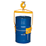 Salesbridges Vertical  210 L Steel Drum Lifter With Manual Rotation.