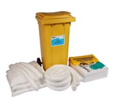 Oil-Only Spill Kit  120L – Premium Mobile Yellow Bin