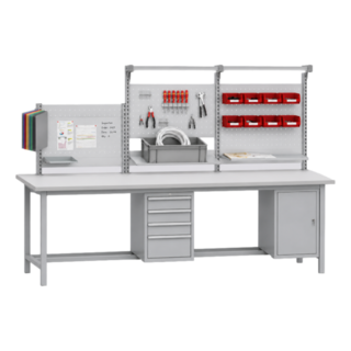Large Modular ESD Electronics Workstation for Industrial & Technical Applications – 2000mm & 2400mm