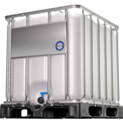 IBC Liquid Container 1000 Liters with Plastic Pallet
