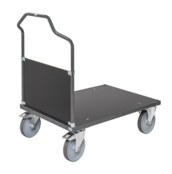 Heavy Duty Platform Trolley 500kg Capacity | Powder Coated Steel | 1200 x 800 mm MDF Platform