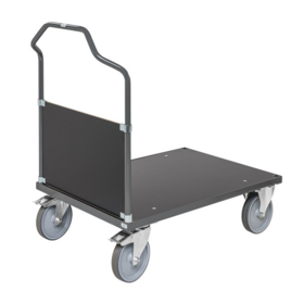 Heavy Duty Platform Trolley 500kg Capacity | Powder Coated Steel | 1200 x 800 mm MDF Platform