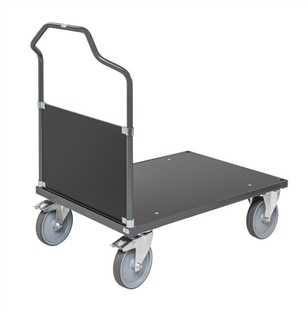 Heavy Duty Platform Trolley 500kg Capacity | Powder Coated Steel | 1200 x 800 mm MDF Platform