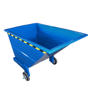 Container 400L (14 cu ft)on wheels for forklift CW-model