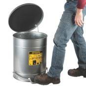 SoundGard™ Oily Waste Cans – Quiet-Closing Safety Waste Containers
