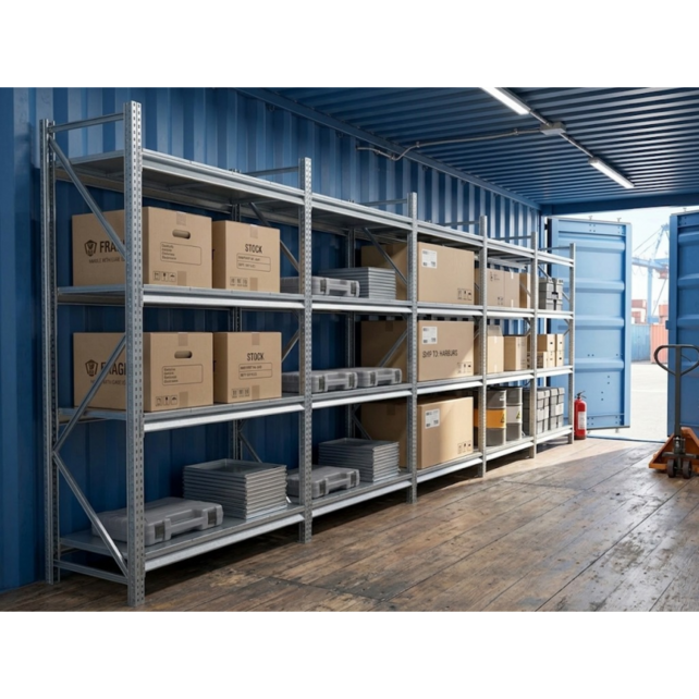Minirack Wide-Span Shelving – 2215 × 1810 × 600 mm – 450 kg per Shelf
