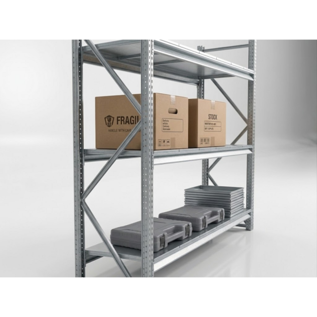 Minirack Wide-Span Shelving – 2215 × 1810 × 600 mm – 450 kg per Shelf